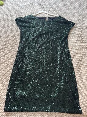cable and gauge green sequin dress & | Dresses | Sport Size Large ma10